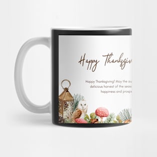 Happy Thanksgiving Card - 14 Mug